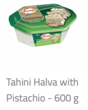 600 gr Tahini halva with pistachio